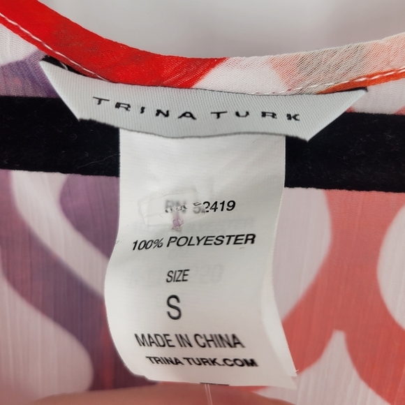 Trina Turk Swim Cover Up Size S New - Picture 4 of 7